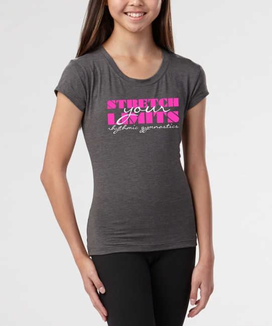 Stretch Your Limits </br> Charcoal Soft Tee