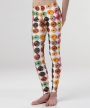 Donuts Leggings </br>All-over Color Print